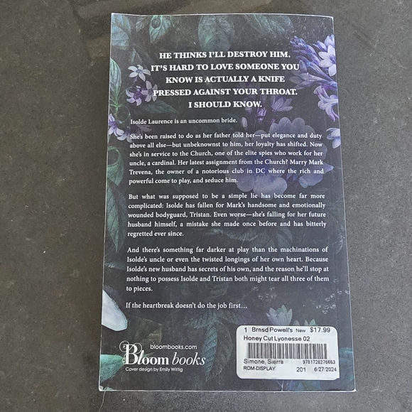 Honey Cut Book by Sierra Simone - Picture 2 of 6